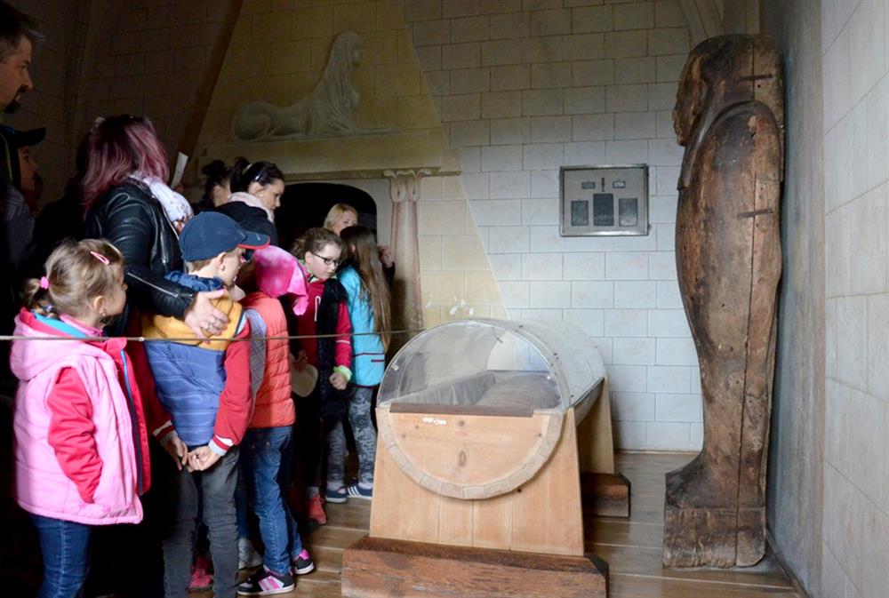 Egyptský sál na hradě Buchlově Fotografie - egyptský sál na hradě Buchlov